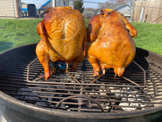 Spicy Beer Can Chicken on the Grill Recipe