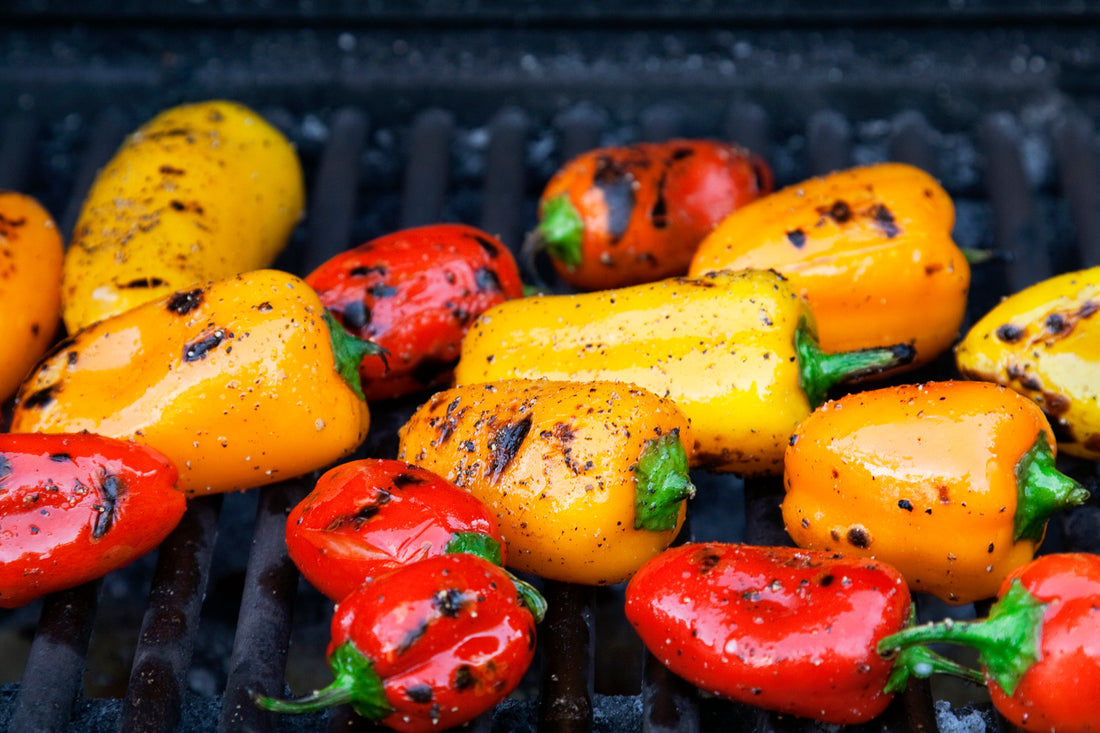 Roasted Peppers at Home On Your Grill